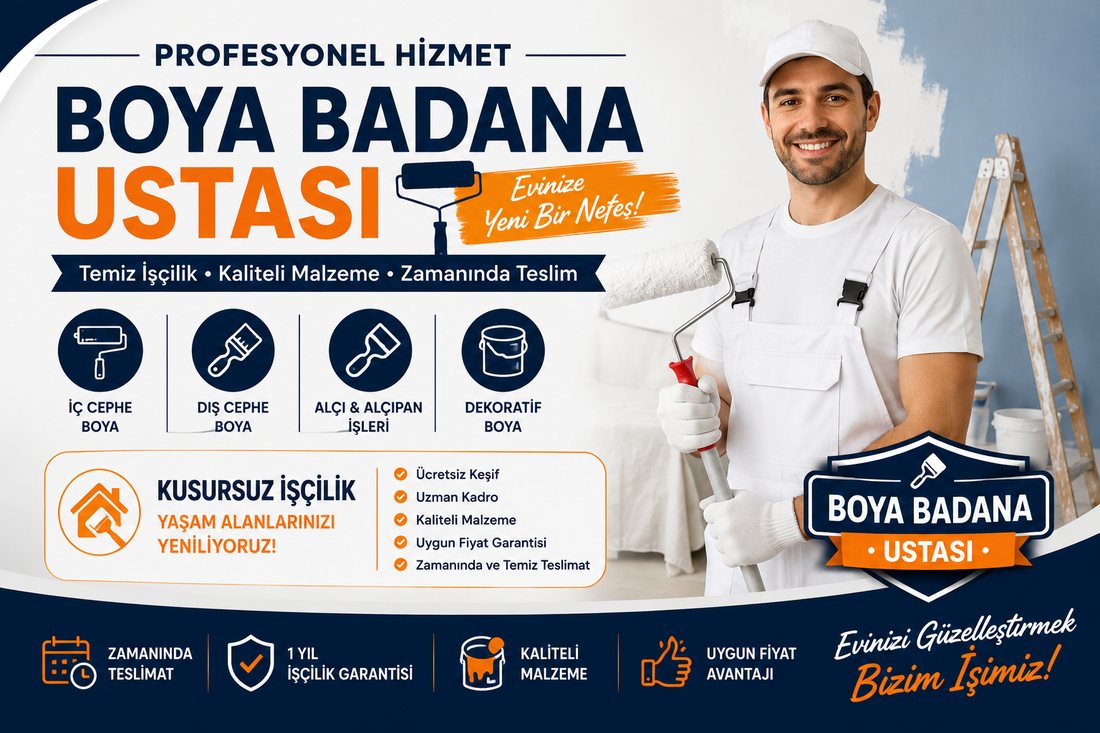 Eğitim boya badana ustası – profesyonel boyacı